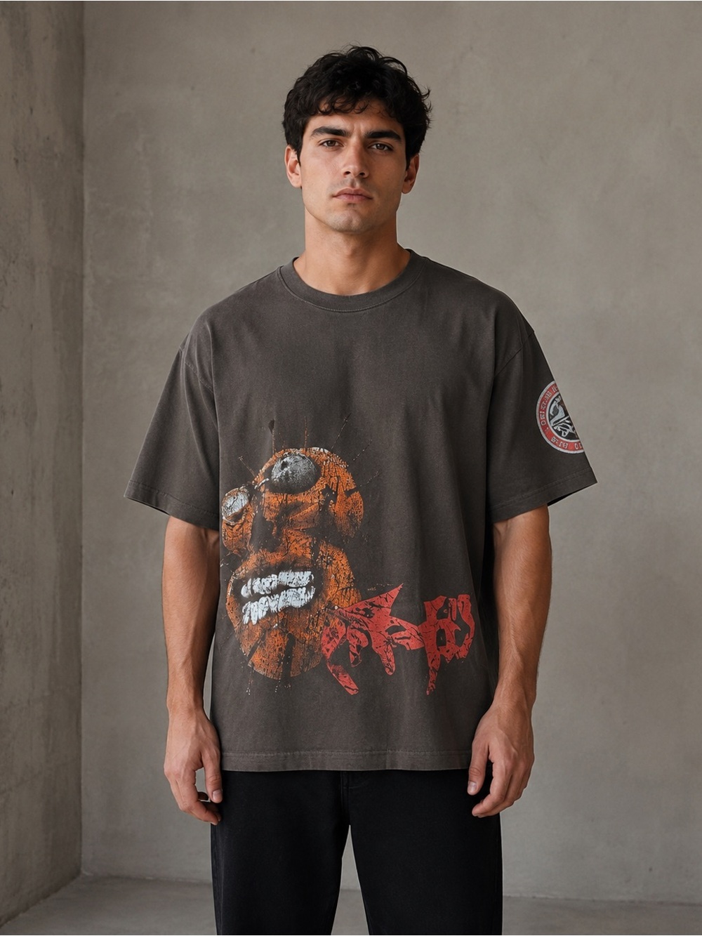 NWOT Travis Scott Cactus Jack VIP Tee Men's XL Brown Utopia C2 Merch Tour 2023